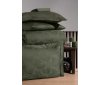 Постельное белье First Choice - Dark Nichol Dark Green (Турция), евро комплект